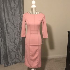 New York & Co Women’s Blush Sheath Dress Sz XS